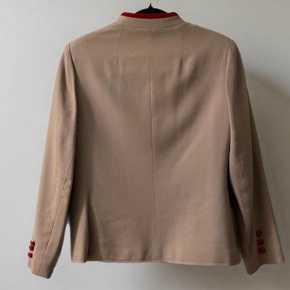 Vintage Devon Hall Classic Jacket 100% Wool Size 8 - Picture 2 of 9
